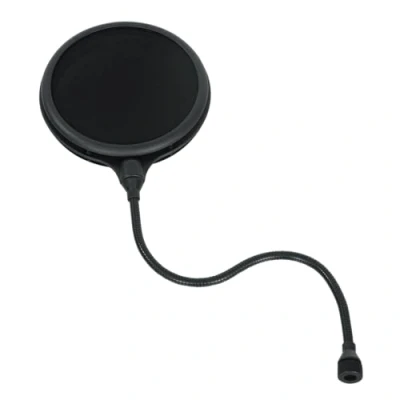 Abbildung von Gator Cases Split Level Double Layered POP Filter mit Befestigungsklemme; passend für die meisten Standard Mikrofonstative (GM FILTER)