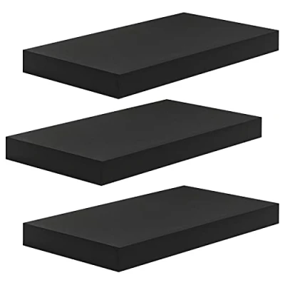 Abbildung von Woltu Wandregal, Set 3 tlg., Wandboard für Deko aus MDF Holz