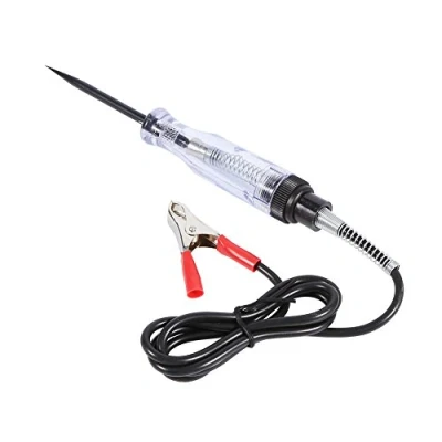 Abbildung von Ejoyous Auto Durchgangsprüfer 6 V 12 24 DC Elektrischer Stromkreis Spannungsprüfer Teststift mit Anzeigelampe und 96 cm Draht Stift für Stromkreisen Sicherungen Schaltern Leitungen