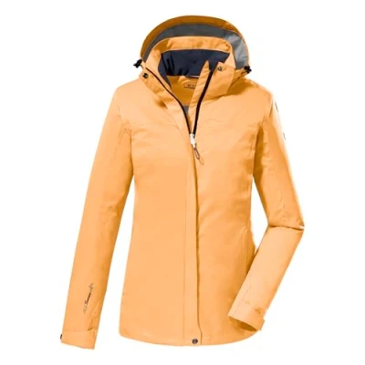 Abbildung von killtec Damen Funktionsjacke/Outdoorjacke mit abzippbarer Kapuze KOS 133 WMN JCKT, pfirsich, 54, 38383 000