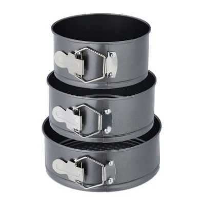 Abbildung von relaxdays Springform 3 teiliges Set
