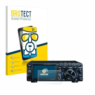 Abbildung von BROTECT Schutzglas für Yaesu FT 710 Schutzfolie Panzer Folie Glas [Extrem Kratzfest 9H, Anti Fingerprint, Ultra Transparent]