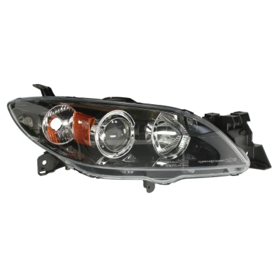 Abbildung von ABAKUS 216 1150R LD EM Scheinwerfer rechts HB3, H7 mit Blinklicht ohne Stellmotor für LWR P20d, PX26d MAZDA: 3 Limousine