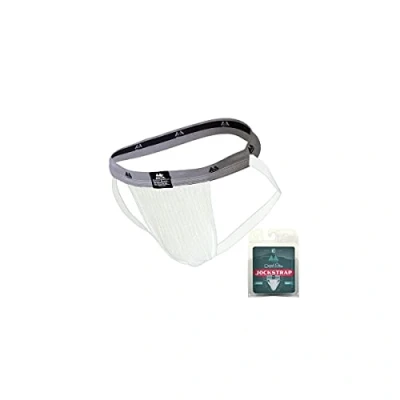 Abbildung von MM Edition Herren Supporter Jockstrap, weiß/Grau, M