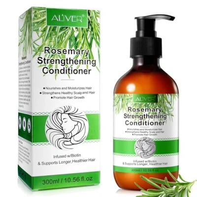 Abbildung von P Beauty Rosmarin Conditioner 1x300ml sanfte Spülung für geschädigtes &amp; trockenes Haar Haarspülung Haarwachstum Kopfhautpflege Mint Haarpflege alle Haartypen