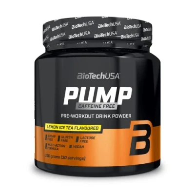 Abbildung von BioTech Pump Caffein Free Pre Workout Zitronen Eistee