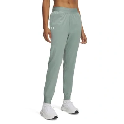 Abbildung von Under Armour Jogginghose Silica green, Damen, Größe: Large, green