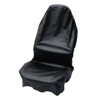 Abbildung von CARPOINT 0620703 Sitzschonbezug schwarz Eco Leder