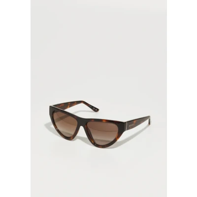 Abbildung von Guess Sonnenbrille, Damen, Größe: 57, Dark havana/brown