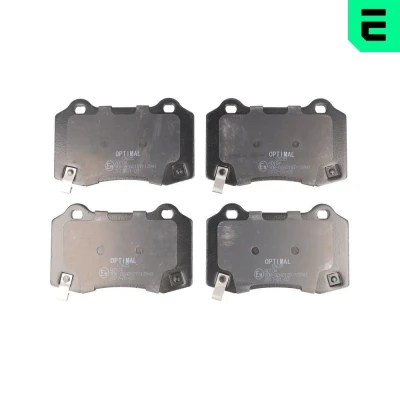 Abbildung von OPTIMAL BP 12635 Bremsbelagsatz Hinterachse mit akustischer Verschleißwarnung JEEP: GRAND CHEROKEE 4, 3, CHRYSLER: 300C Touring