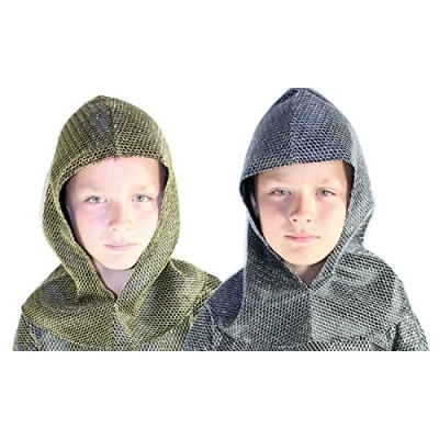 Abbildung von Kettenhaube f&uuml;r Kinder &ndash; silber