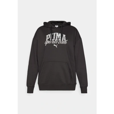 Abbildung von Puma CLASS Relaxed Hoodie Damen Mit Print Black Größe: XS