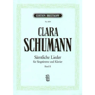Abbildung von Sämtliche Lieder Band 2: Unveröffentlichte Breitkopf Urtext (EB 8559)