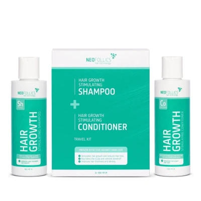 Abbildung von Neofollics Hair Growth Stimulating Reisegröße Kit 2x100ml