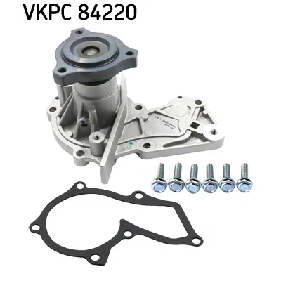 Abbildung von SKF VKPC 84220 Wasserpumpe mit Dichtungen Kunststoff FORD: Mondeo 5 Kombi, KUGA 2, FOCUS 3 Turnier