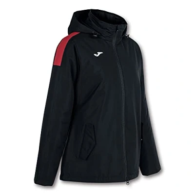 Abbildung von Joma Unisex Anorak Trivor, Schwarz/Rot, XS
