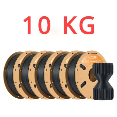 Abbildung von ERYONE PLA Filament 1.75 mm, 3D Drucker PLA, Maßgenauigkeit +/ 0,03 mm 1 kg/Spule, Schwarz