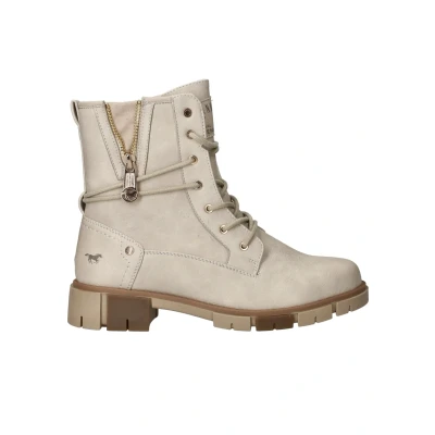 Abbildung von Mustang Snowboot/Winterstiefel, Damen, Größe: 38, Beige Schuhe