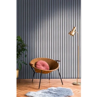 Abbildung von A.S. Création Vliestapete &quot;50 Jahre AS Holzpaneele Tapete Holzoptik mit Metallic Effekt 3D&quot;, leicht glänzend, Wandpaneele für Schlafzimmer Küche Wohnzimmer