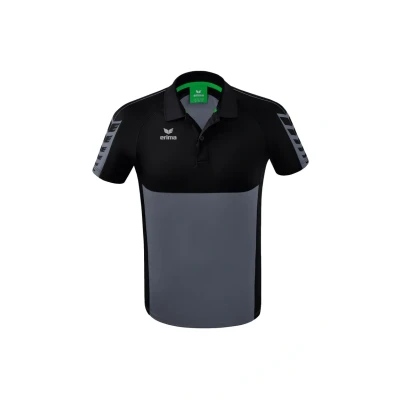 Abbildung von Erima Herren Six Wings Sport Polohemd, slate grey, XXL