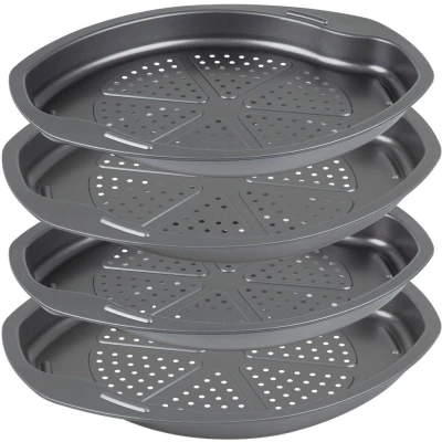 Abbildung von CHG Pizzablech &quot;SENSAZIONE&quot;, Metall, (Set, 4 St.), Made in Germany