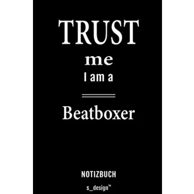 Abbildung von Notizbuch für Beatboxer: Originelle Geschenk Idee [120 Seiten kariertes blanko Papier]