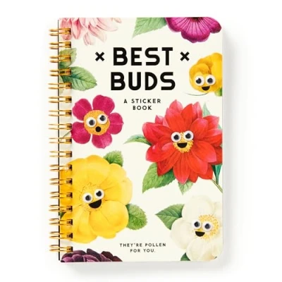 Abbildung von Best Buds Googly Sticker Book (A Brass Monkey Book)