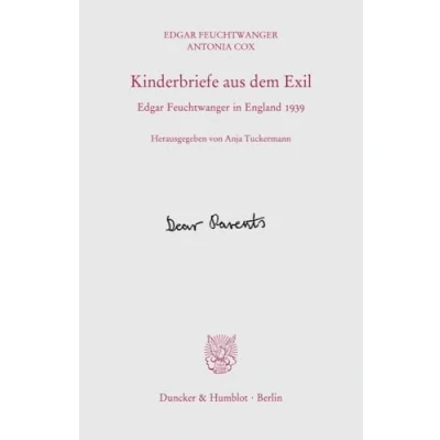 Abbildung von Kinderbriefe aus dem Exil: Edgar Feuchtwanger in England 1939