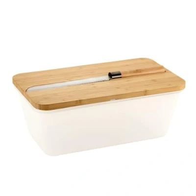 Abbildung von KESPER Brotkasten &quot;Brotbox mit Messer&quot;, (Set, 3 tlg.), inkl. integriertem Brotmesser