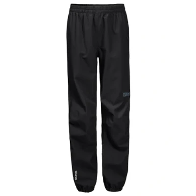 Abbildung von Jack Wolfskin DAYS Regenhose für Kinder, Größe: 152, Black