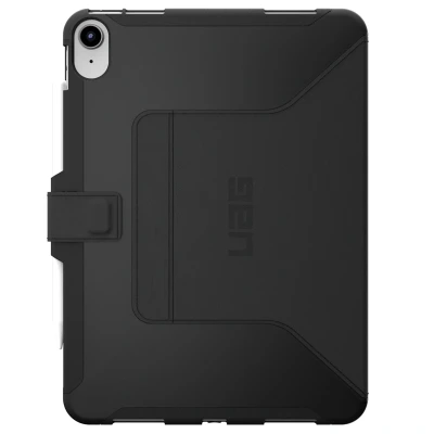 Abbildung von Urban Armor Gear Scout Folio Case für Apple iPad 10.9 Hülle (10. Generation / 2022) Schutzhülle [Magnetische Frontklappe, Wake/Sleep Unterstützung, Pencil Halterung] schwarz