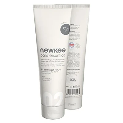 Abbildung von newkee Duschgel natural (150ml), Vegan, ohne Parfüm, von Manuel Neuer &amp; Angelique Kerber