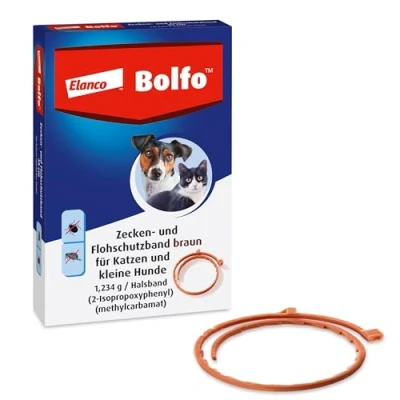 Abbildung von Bolfo Flohschutzband Braun für kleine Hunde 1 St