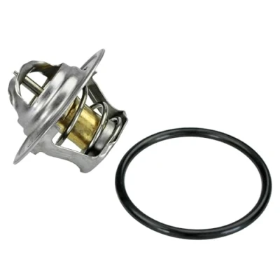 Abbildung von MEYLE 128 228 0004 Kühlwasserthermostat 87 ORIGINAL Quality mit Dichtung VOLKSWAGEN: GOLF 5 Variant, 6, AUDI: A4 B7 Limousine, A3 Schrägheck