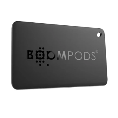 Abbildung von Boompods Boomcard Schlüsselfinder Geldbörsen Finder Smart Bluetooth Tracker Karte für Geldbörse, kompatibel mit der Apple Find My App, iOS Gerät erforderlich (Android Wird Nicht unterstützt)