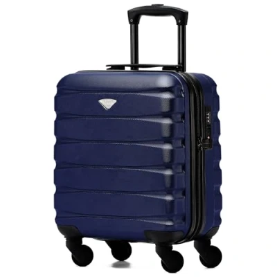 Abbildung von Flight Knight Leichte 4 Rad abs hartschalenkoffer Handgepack, Zugelassen Fur Uber 35 Fluggesellschaften, Einschließlich Easyjet, Maximale Große KLM Und Air France 55x35x25cm