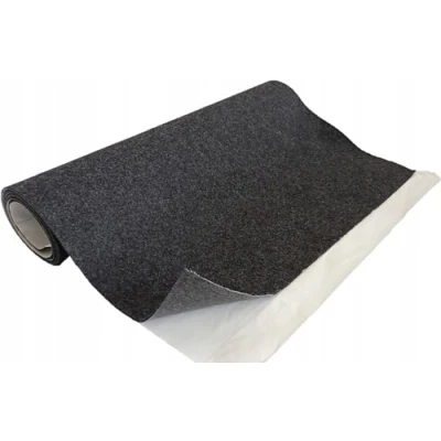 Abbildung von TAPHICEROS Selbstklebend Filzstoff,Graphit, 100cm x 150cm,Nadelfilz Superflex,Bespannstoff aus Filz,Meterware,Innenraumverkleidung Bezugsstoff Bastefilz für DIY Auto Box Liner