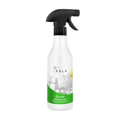 Abbildung von KALA Lufterfrischer Duftölspray CHANTI, Raumspray mit Geruchsneutralisation, Raumduft Spray Hält bis zu 48h, Air Freshener Aktiv Neutralisator Lemongrass, 500ml
