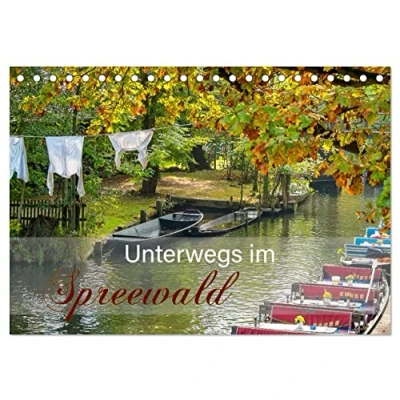 Abbildung von Unterwegs im Spreewald (Tischkalender 2025 DIN A5 quer), CALVENDO Monatskalender