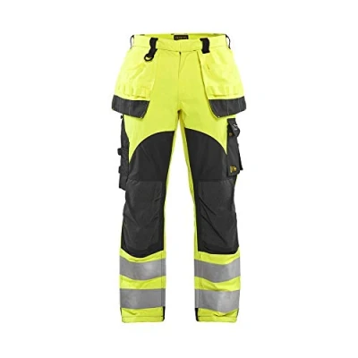Abbildung von Blaklader 158915123389D120 Multinorm Inhärent Arbeitshose, High Vis Gelb/Marineblau, Größe D120