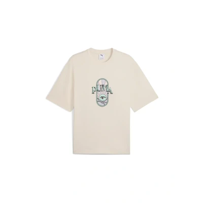 Abbildung von Graphic Puma Fest Boxy T Shirt Herren Mit Print Alpine Snow Größe: M