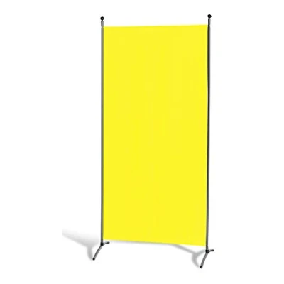 Abbildung von GRASEKAMP Qualität seit 1972 Stellwand 85 x 180 cm Gelb Paravent Raumteiler Trennwand Sichtschutz