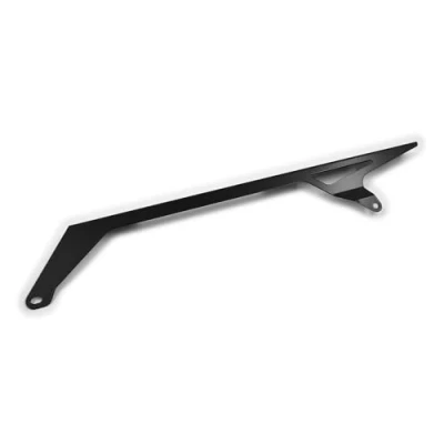 Abbildung von Zieger Kettenschutz Edelstahl schwarz für Kawa ZX 10 R 2008 2010