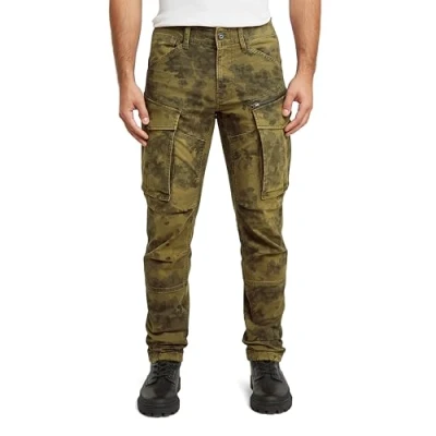 Abbildung von G STAR Herren Rovic Zip 3D Regular Tapered Pants Pants, Mehrfarben (Vintage Dust Dark Olive Forest Camo D02190 e081 h584), 29W / 32L