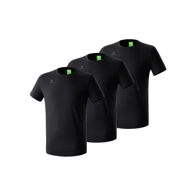 Abbildung von Erima Unisex Kinder 3er Pack Teamsport T Shirt, Schwarz, 164 EU