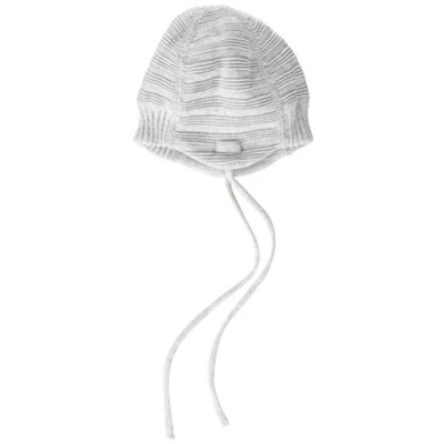 Abbildung von maximo Unisex Baby Band Beanie Mütze, silbermeliert, 39