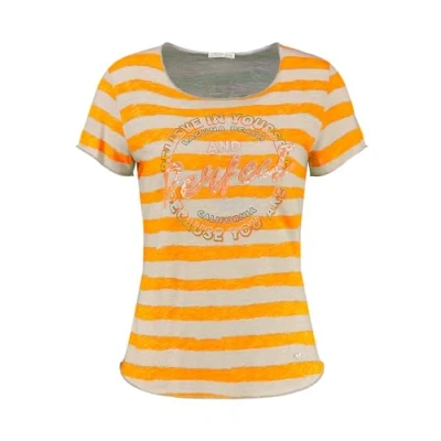 Abbildung von Key Largo Laguna NEW Round Tshirt print, Damen, Größe: Small, Neon orange
