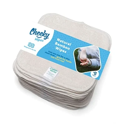 Abbildung von Cheeky Wipes 25 bamboo terry washable cloth baby by