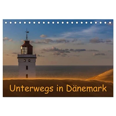 Abbildung von Unterwegs in Dänemark (Tischkalender 2025 DIN A5 quer), CALVENDO Monatskalender