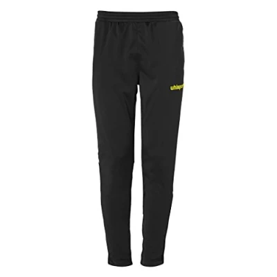 Abbildung von Uhlsport Herren Score Track Hose, schwarz/Fluo gelb, M